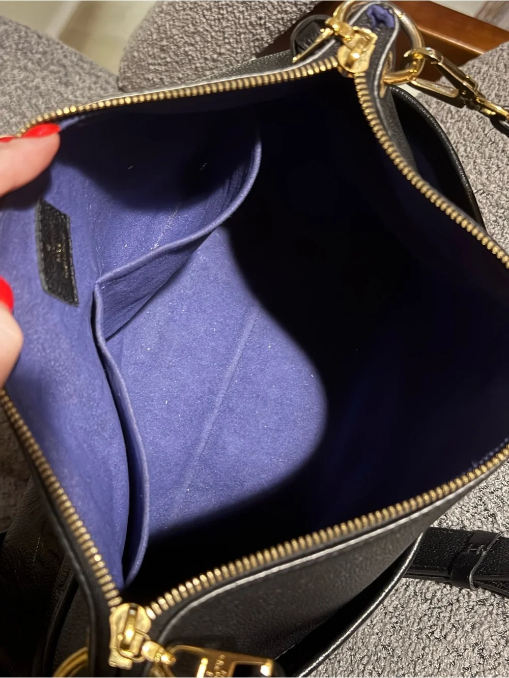 Louis Vuitton Monogram Maida Empriente Black